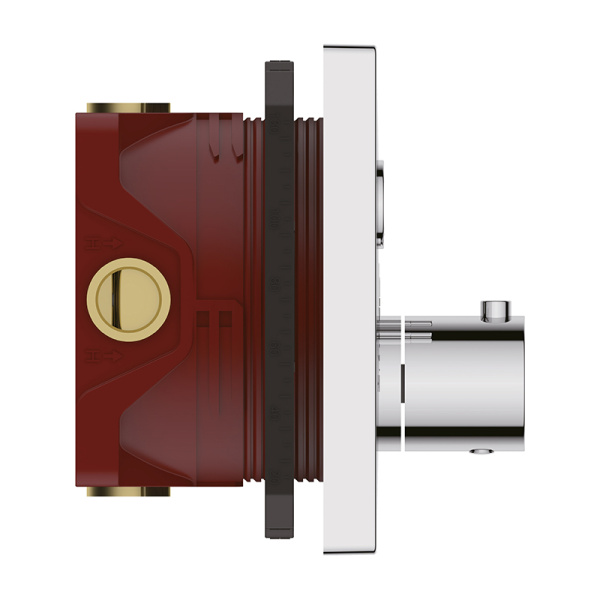 08577 Душевая система скрытого монтажа KAISER Sano с термостатом